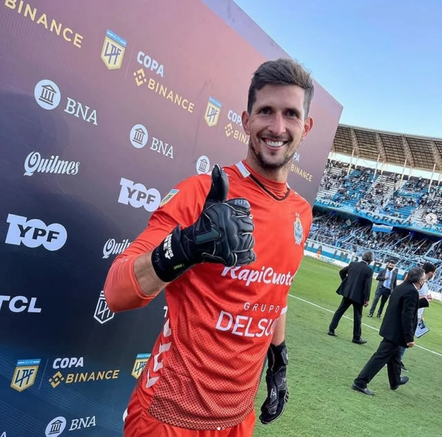 Rodrigo Rey, arquero de Independiente