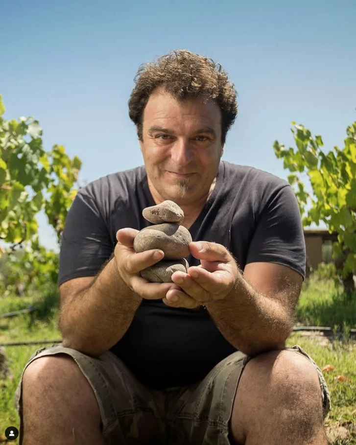 El enólogo Alejandro Vigil