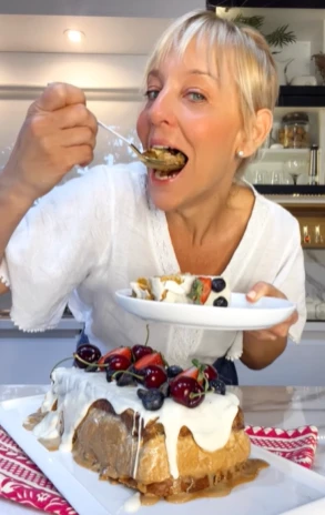 Pan dulce helado: la receta diferente de Jimena Monteverde para celebrar Navidad