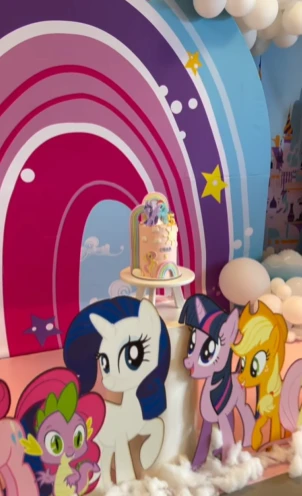 Así festejó Ema, la hija de Eugenia Tobal, su cumpleaños número 5