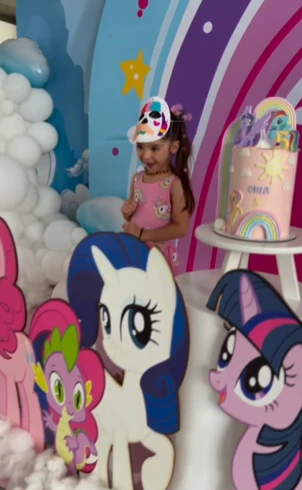 Así festejó Ema, la hija de Eugenia Tobal, su cumpleaños número 5