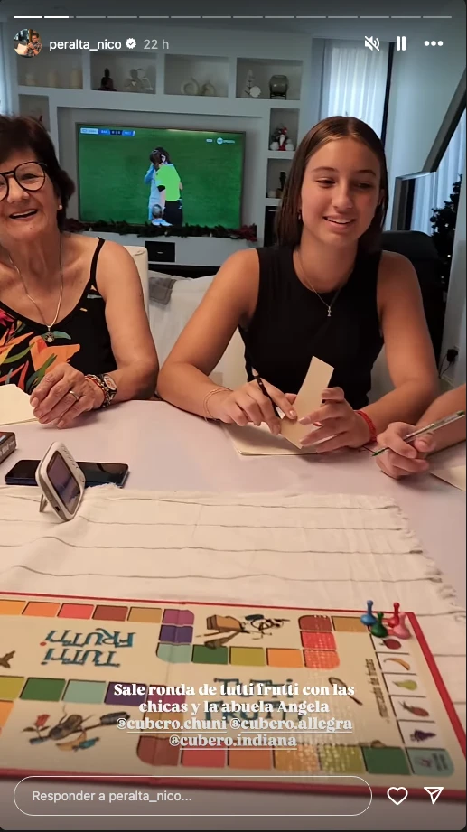 Indiana, Allegra y Sienna Cubero están pasando sus vacaciones en la casa de su papá