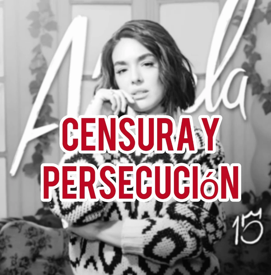 Ángela Leiva denunció que sigue recibiendo hostigamiento de parte de su ex manager y pareja