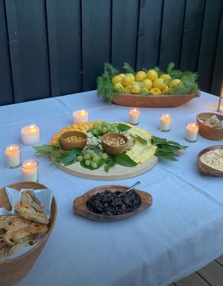 Mesa navideña by Juliana