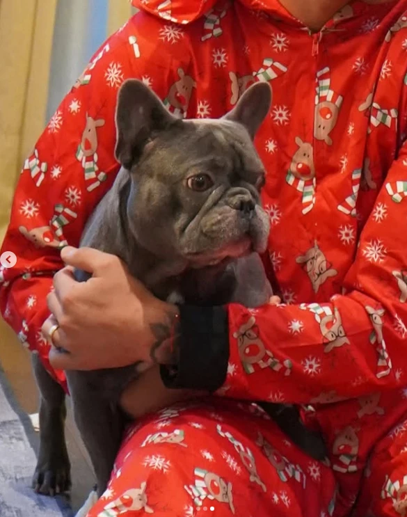 Cuti Romero está viviendo en Londres, Inglaterra. Desde allá compartió fotos familiares de esta Navidad. La familia se 