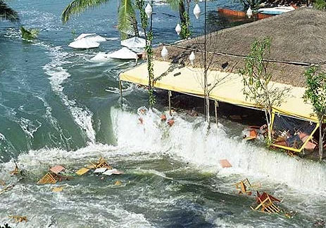 El mar se llevó todo.