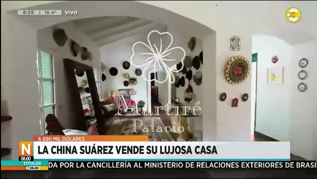La China Suárez vende su casa