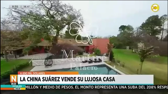 La China Suárez vende su casa