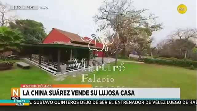 La China Suárez vende su casa
