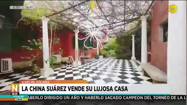La China Suárez vende su casa