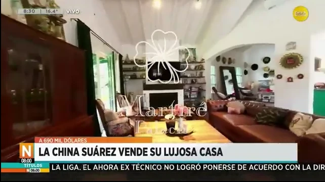 La China Suárez vende su casa
