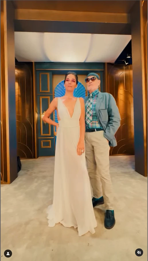 El look de Juana Viale en el último programa del año