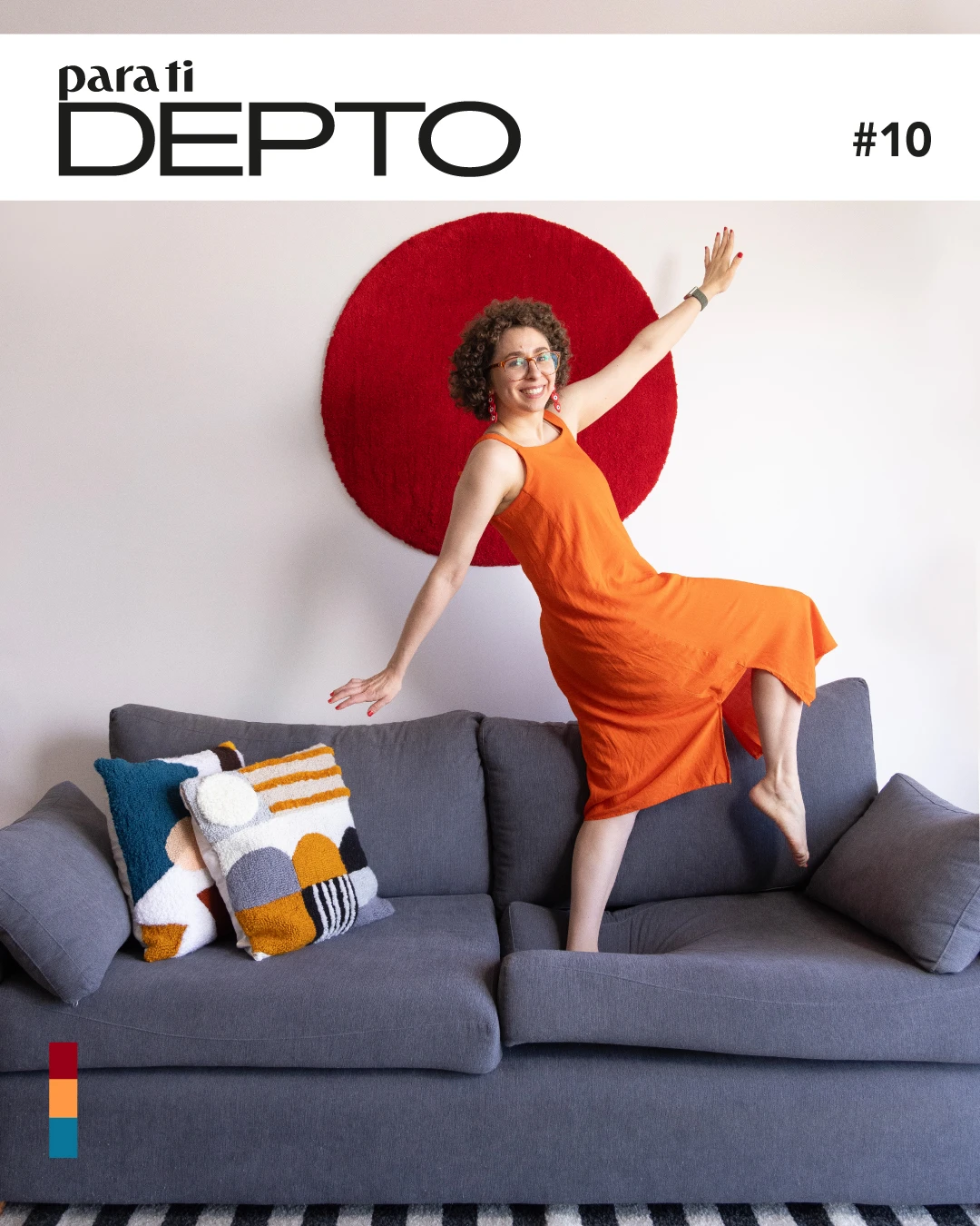 
La tapa digital de para ti DEPTO #10 x Caro Bello. 