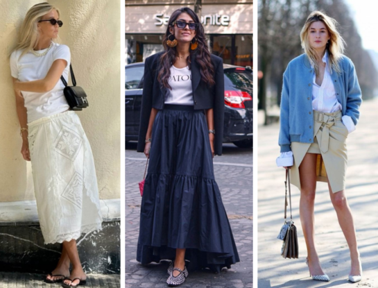 Guía de estilo: 7 looks con las faldas que más se usan esta temporada