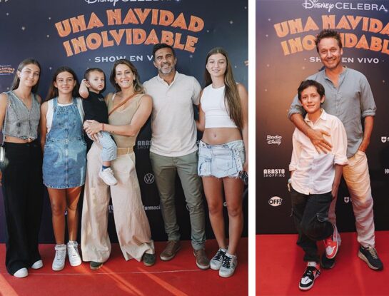 Vidriera: de Benjamín Vicuña a Indiana, Allegra y Sienna Cubero, los looks de los famosos en el estreno de Disney celebra