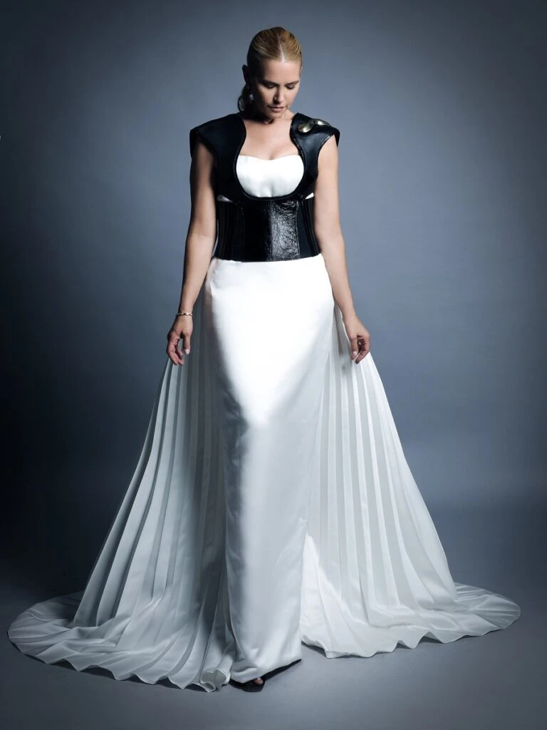 Valeria Mazza y su look de Fabián Zitta