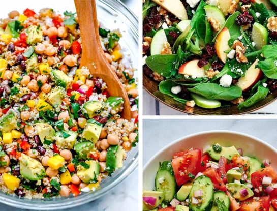 3 recetas de ensaladas para comer liviano que te resuelven el almuerzo del 31 de diciembre