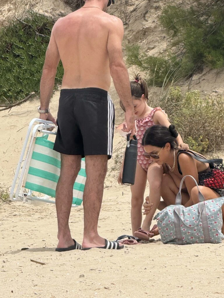 Así dejaban la playa