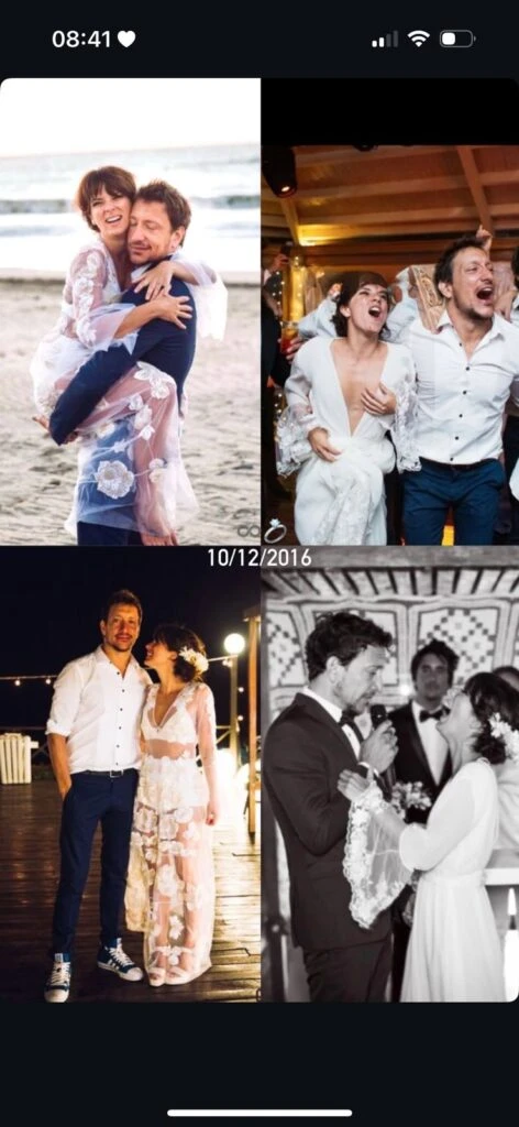 El tierno mensaje de Nico Vázquez a Gimena Accardi en su aniversario de casados