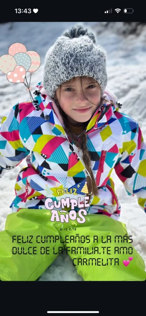 El tierno mensaje de Chechu Bonelli por el cumpleaños de su hija Carmela