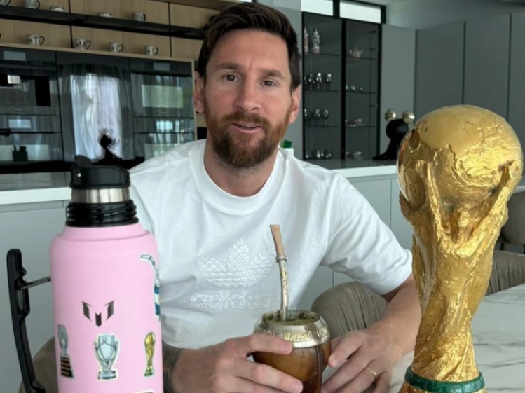 Leo Messi reveló un rincón muy especial de su casa de Rosario
