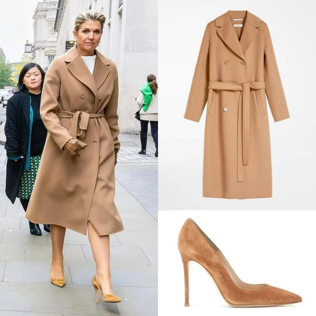 Máxima apuesta por tonos claros en otoño y se consagra con un look elegantísimo