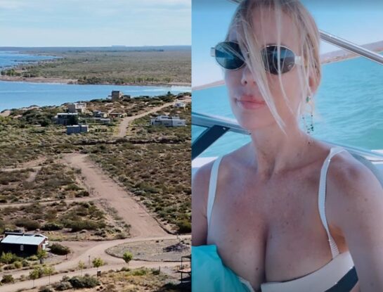 Así es la playa "privada" patagónica donde Nicole Neumann veranea con su familia: la relación de su suegro con este millonario real state