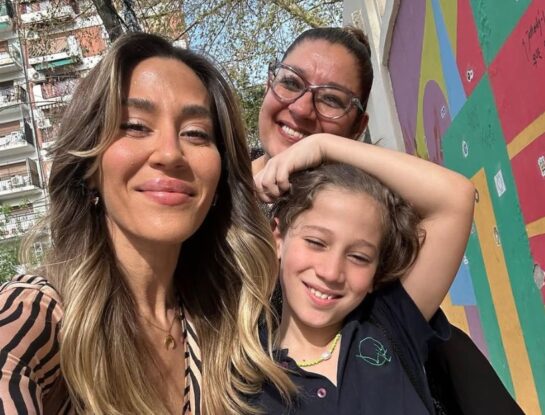 El gesto de Jimena Barón con Mari, la niñera de Momo, su hijo