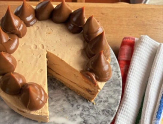 Cheesecake de dulce de leche: la receta sin horno ideal para los días de calor