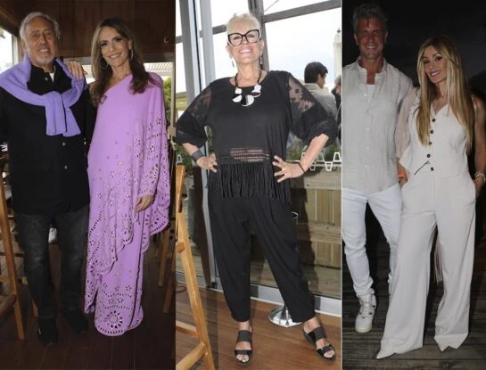 Vidriera: de Panam Franco a Valeria Lynch y Rossella Della Giovampaola, los looks de los famosos en un evento de Punta del Este