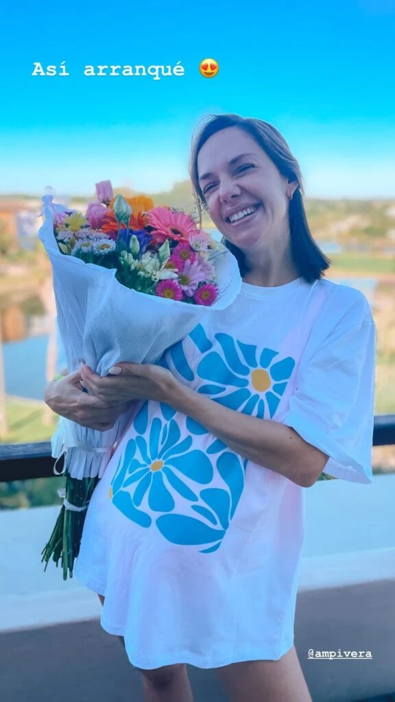 Así festejó su cumpleaños Julieta Nair Calvo. Foto: IG.