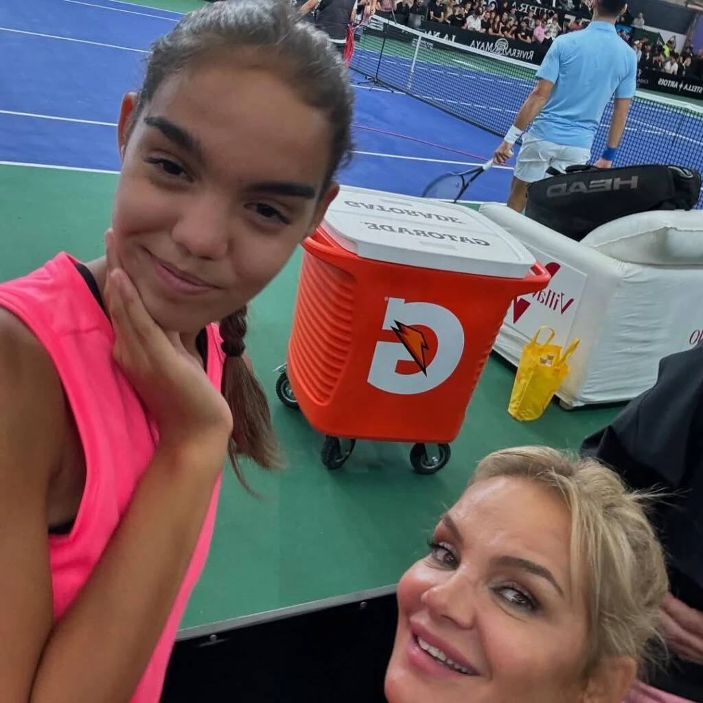 Eliana Guercio y su hija mayor, Jazmín