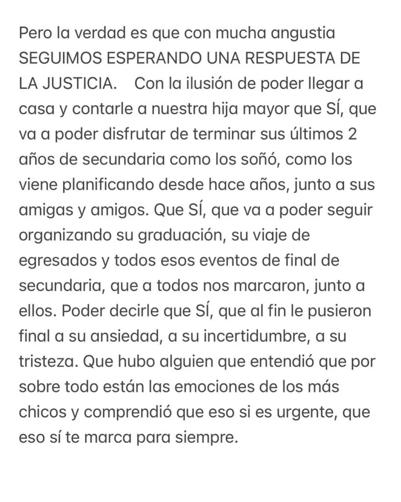 El nuevo reclamo de Rodrigo Rey y su esposa