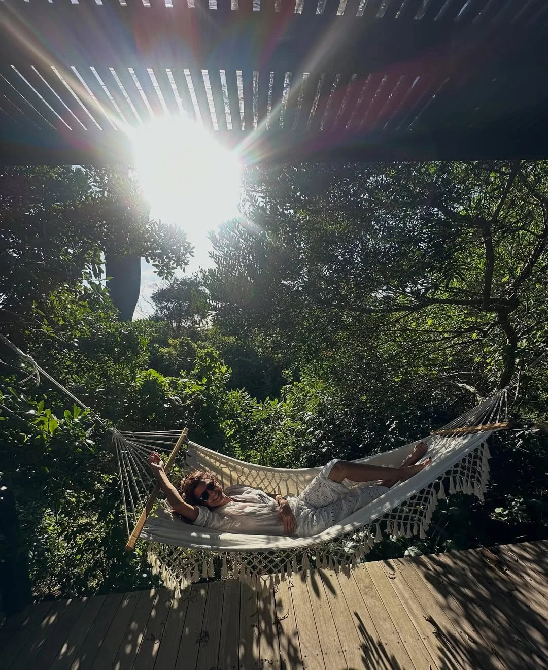 Las fotos del fin de semana de Juliana Awada en Uruguay