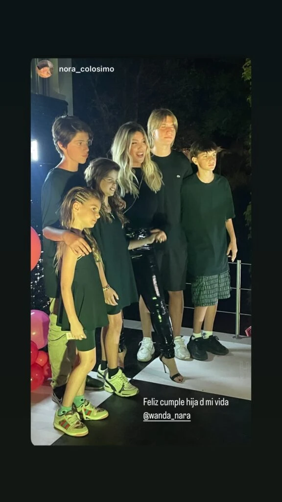 Las fotos del cumpleaños de Wanda Nara. Foto: IG.