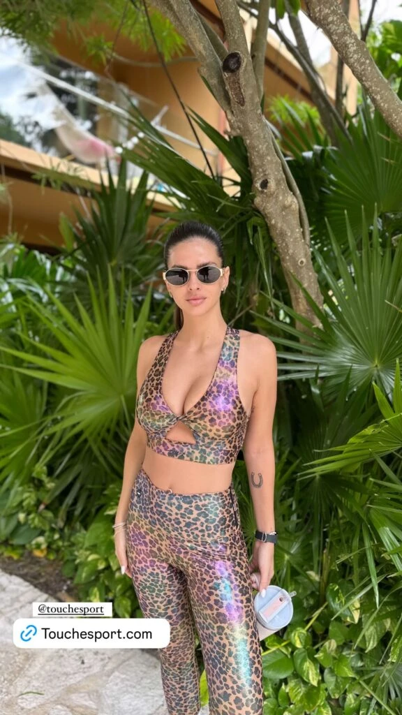 La China Suárez viajó con sus hijos a México