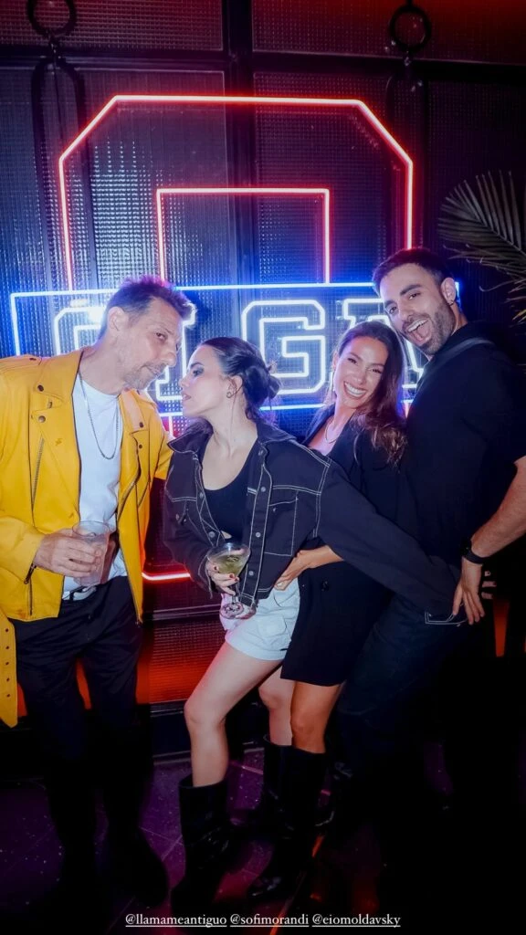 Vidriera: de Paula Chaves a Vero Lozano, las fotos de los famosos en la fiesta de Olga