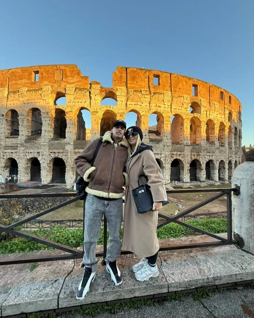 Las fotos de Wanda Nara y sus hijos en Italia