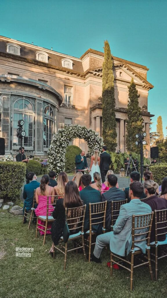 Las fotos del espectacular casamiento de Fede