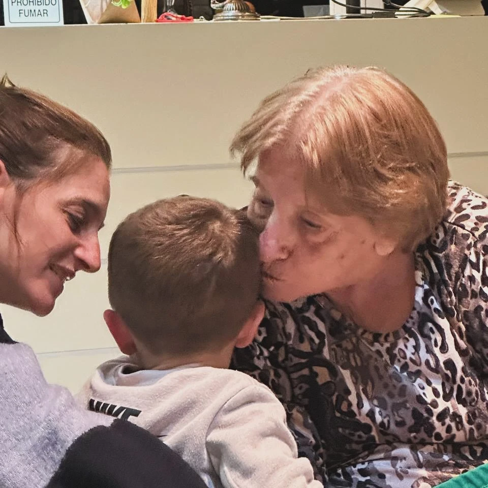 La Sole despidió a su abuela
