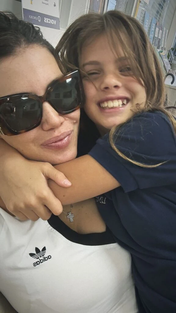 Así fue el reencuentro entre Wanda Nara y sus hijas tras su viaje a Europa con L-Gante