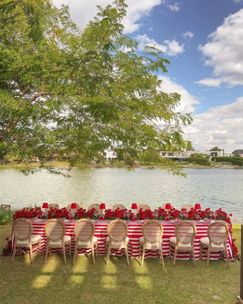 La Navidad de Wanda y Zaira Nara. Foto: IG