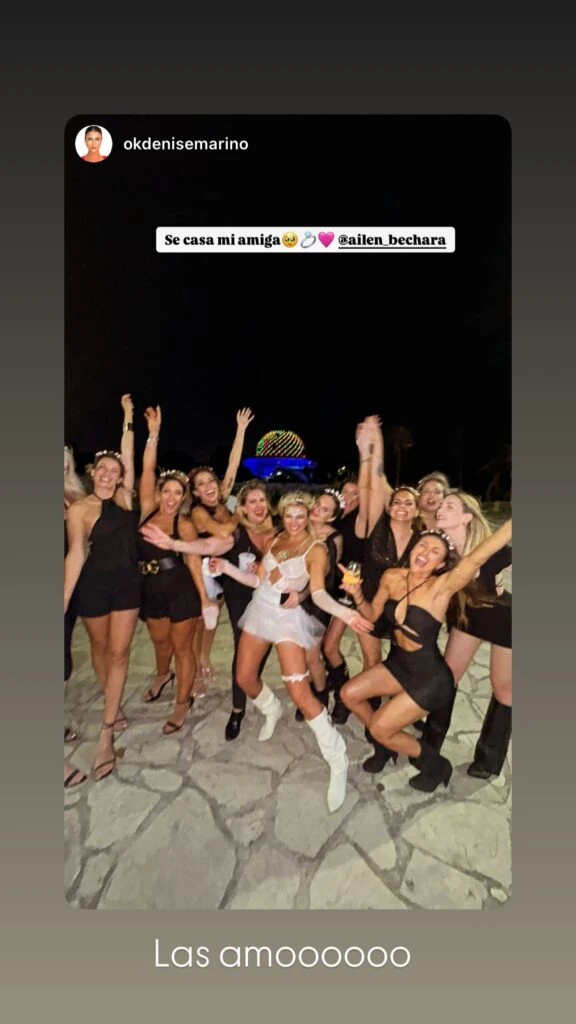 La despedida de soltera de Ailén Bechara