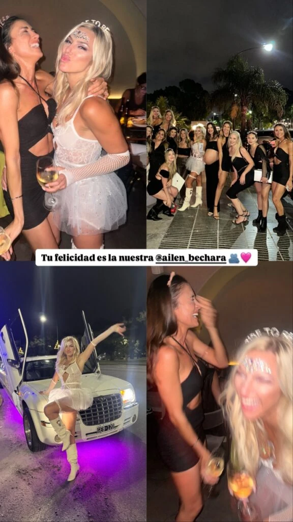 La despedida de soltera de Ailén Bechara