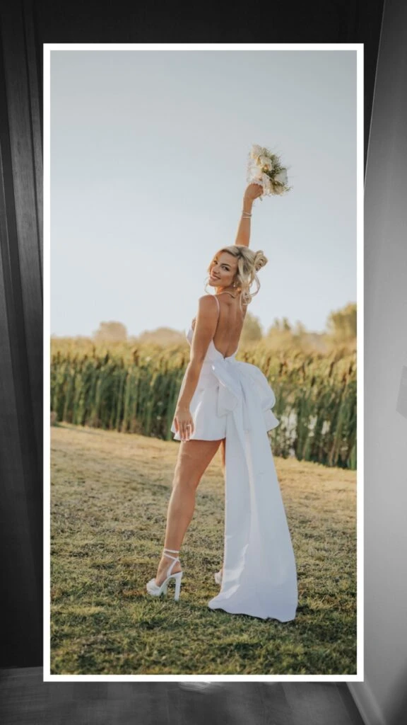 El look de Ailén Bechara para su casamiento