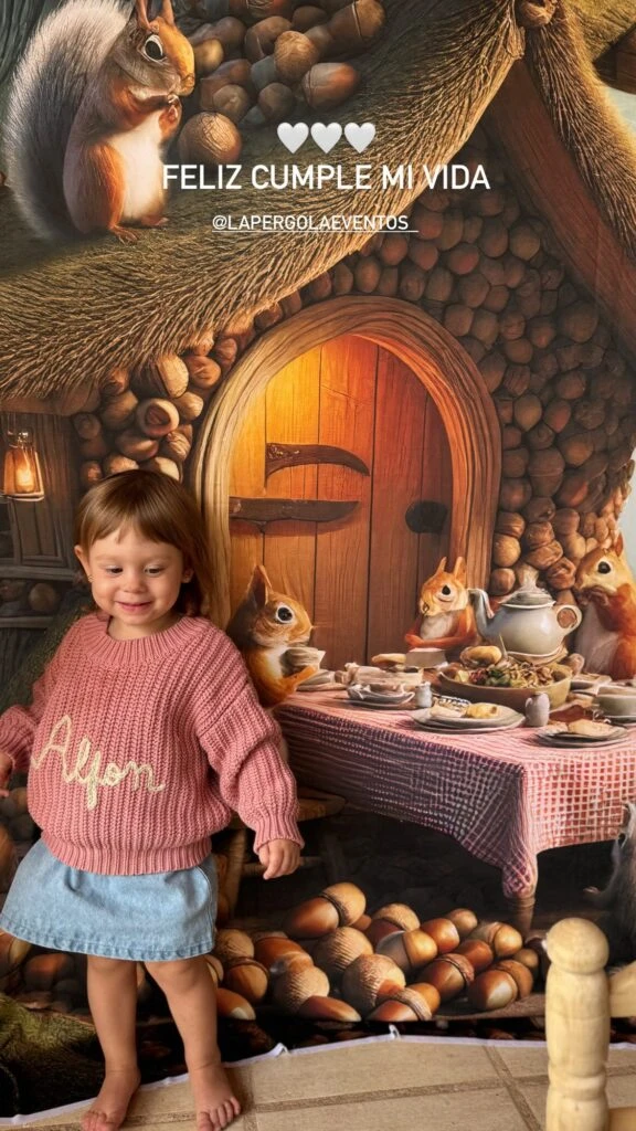 Las fotos del cumpleaños de Alfonsina, la hija de Noelia Marzol