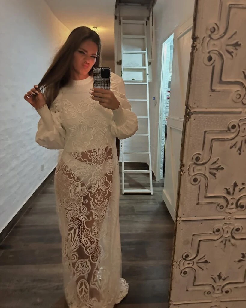 La Navidad de la China Suárez. Foto: IG.