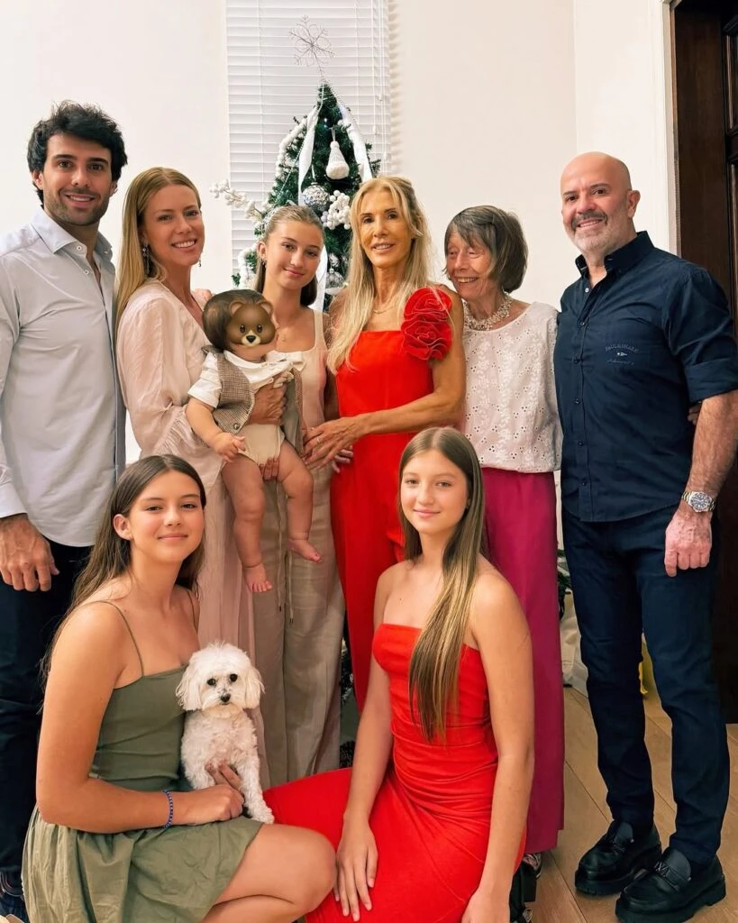 Las fotos de la Navidad de Nicole Neumann junto a sus hijos: fue la primera de Cruz Urcera