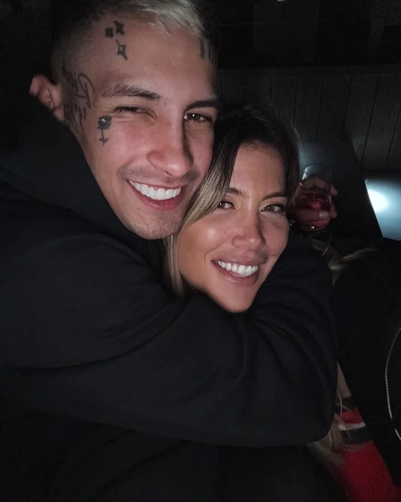 La Navidad de Wanda y Nara. Foto: IG