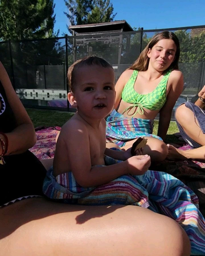 Indiana, Allegra y Sienna Cubero en el útimo fin de semana del año